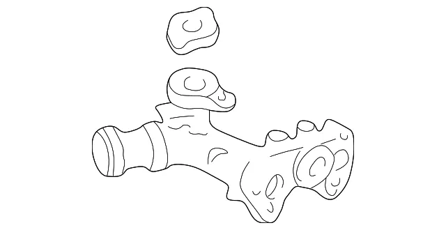 Outlet Water - MAZDA (KLG41517ZA) - view 2