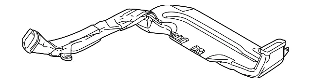Instrument Panel Air Duct - Mazda (KMV6-61-816)