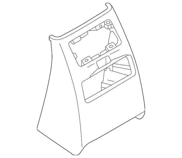 Rear Panel Trim - Mazda (KMV6-64-470-02)