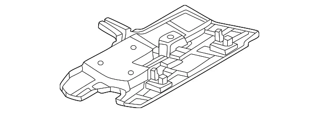 Instrument Panel Knee Bolster - Mazda (KMV6-64-520A)