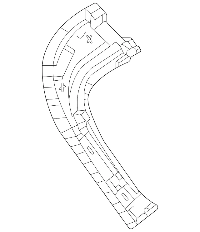 Side Gate Trim - Mazda (KMV6-68-950-02)
