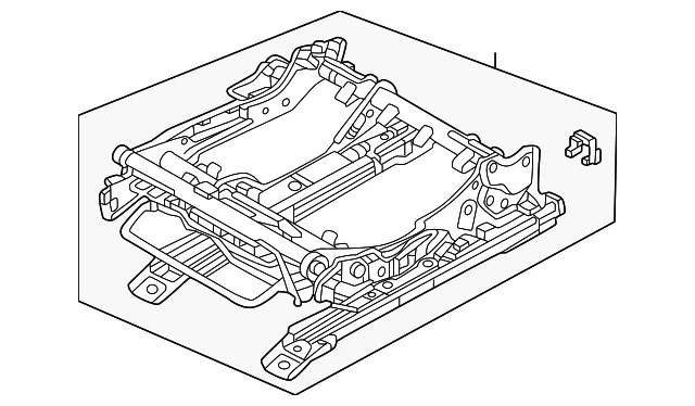 Seat Adjuster - Mazda (KMV6-88-B00A)