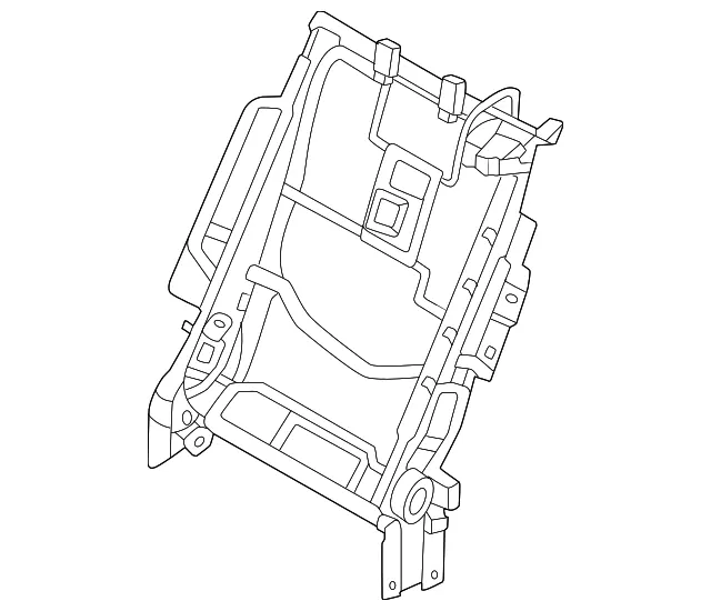 Seat Back Frame - Mazda (KMV7-88-233)