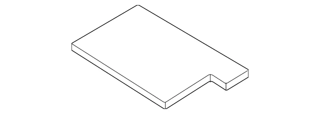 Compartment Box Mat - Mazda (KMW7-55-171)