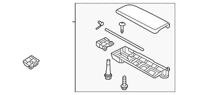 Console Lid - Mazda (KMW7-64-450A-39)