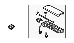 Console Lid - Mazda (KMW7-64-450A-39) - view 3