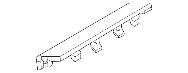 Console Trim Panel - Mazda (KMW7-64-516-02)