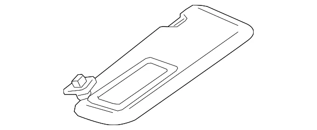 Sun Visor - Mazda (KMW8-69-270-06)