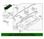 Sun Visor - Mazda (KMW8-69-270-06) - view 4