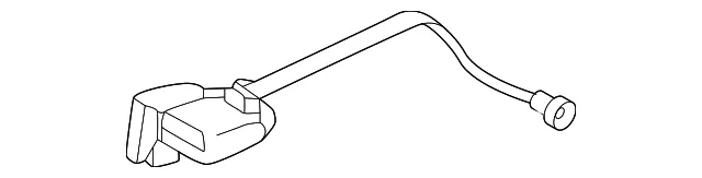 Seat Belt Receptacle - Mazda (KMY6-57-820)