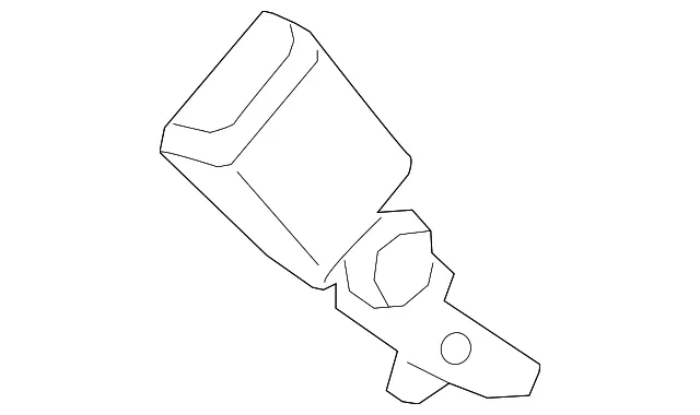 Seat Belt Receptacle - Mazda (KMY7-57-880)