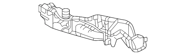Instrument Panel Air Duct - Mazda (KR9P-61-15X)