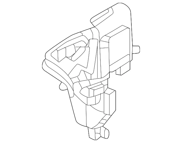 Instrument Panel Air Duct - Mazda (KR9P-61-15Z)