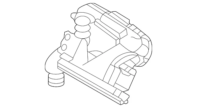 Instrument Panel Air Duct - Mazda (KR9P-61-16XA)