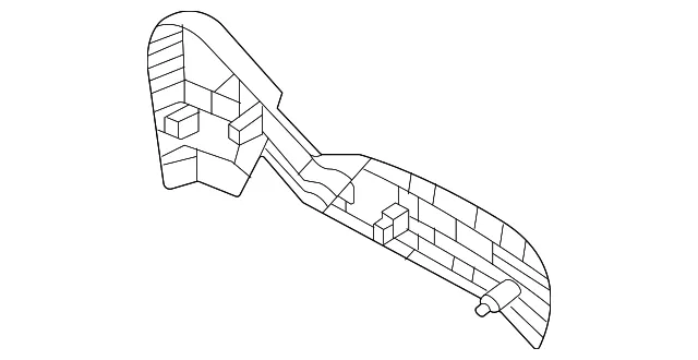 Seat Trim Panel - Mazda (KR9P-88-1G3-02)