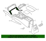 Trim Panel - Mazda (KR9R-64-320) - view 4