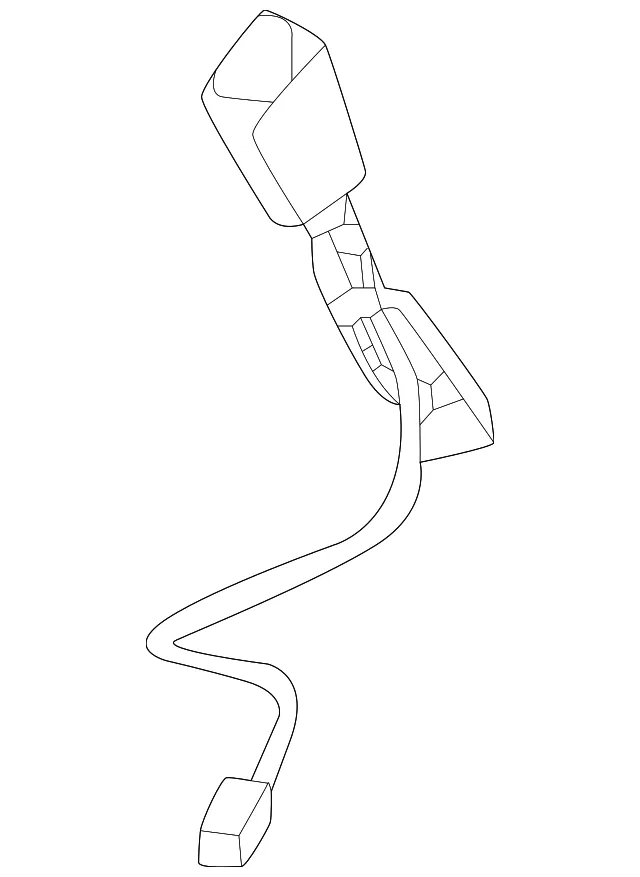 Seat Belt Receptacle - Mazda (KRYR-57-620B)
