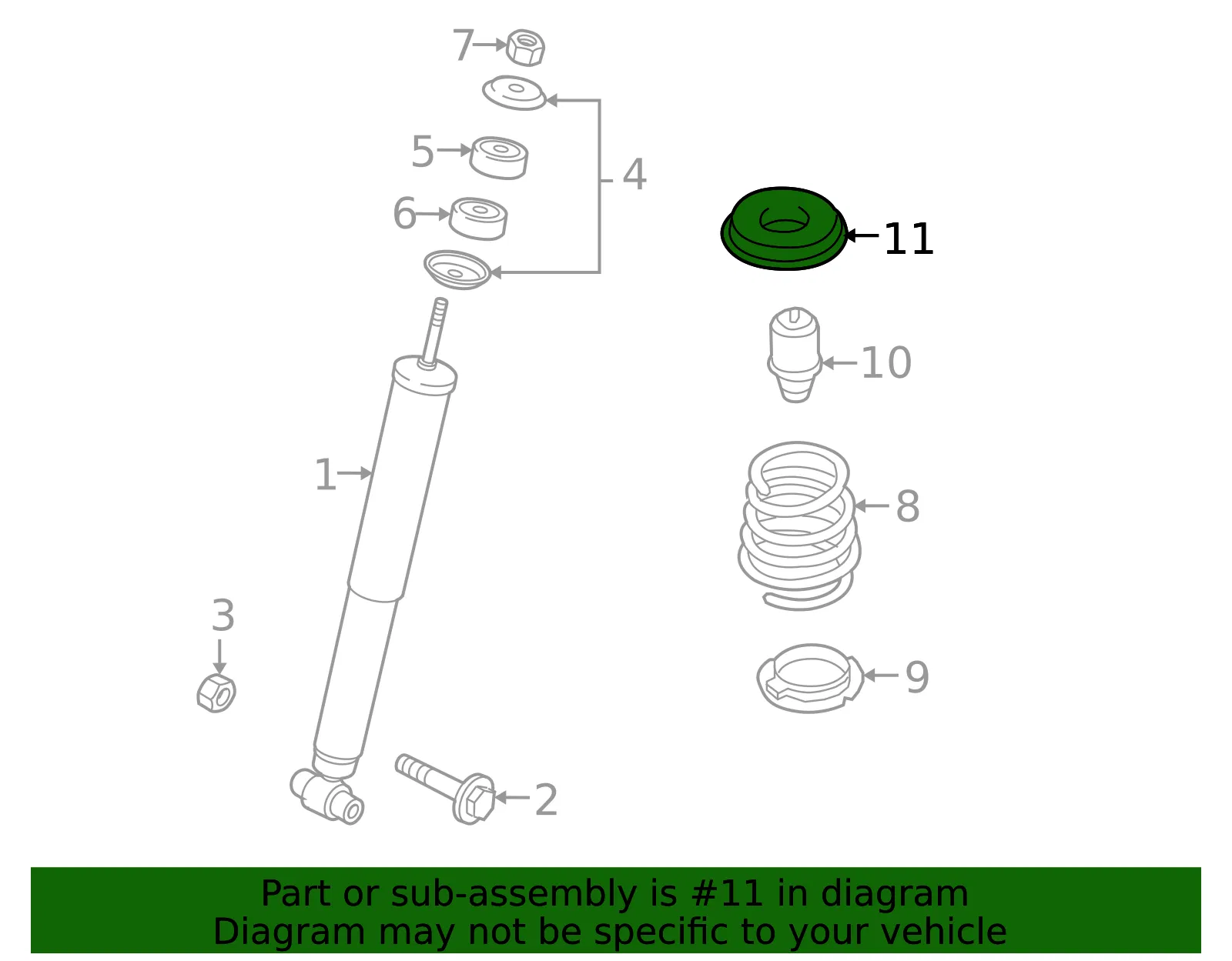 Upper Seat - Mazda (L206-28-012A) - view 3