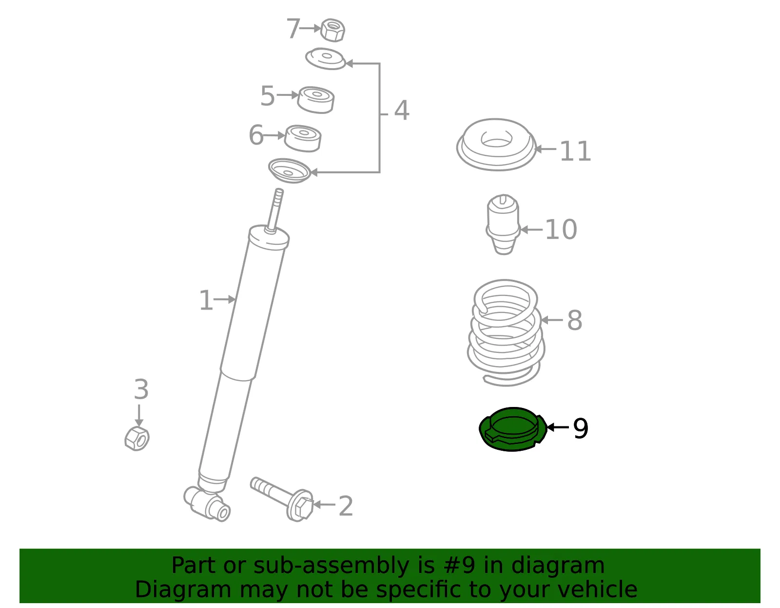 Lower Seat - Mazda (L206-28-0A3A) - view 3
