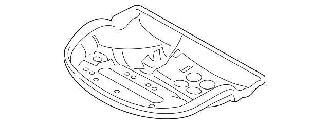 Seat Frame - Driver's Side (LH) - Mazda (L206-88-660)
