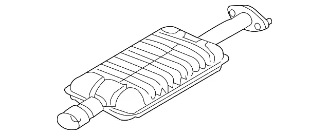 Silencer Main - MAZDA (L36440100A)