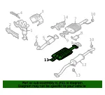 Silencer Main - MAZDA (L36440100A) - view 4