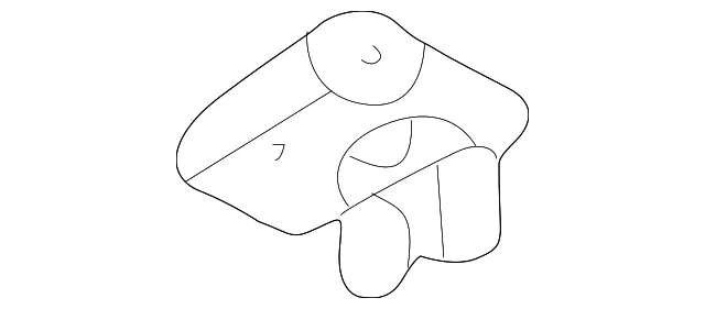 Seat Bracket - Driver's Side (LH) - Mazda (LC62-54-63XA)