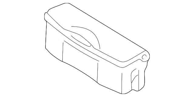 Ashtray Front Black - MAZDA (LC6264610B) - view 2