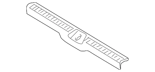 Plate Mat Set End - MAZDA (LC62688G0B80)