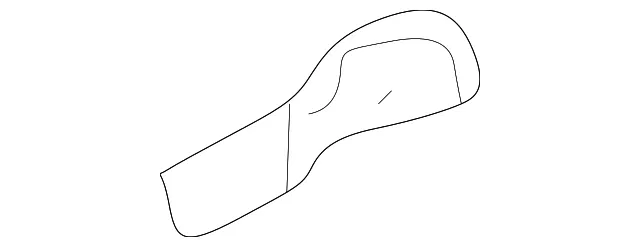 Armrest Cover - Driver's Side (LH) - Mazda (LC76-88-1C1-05)