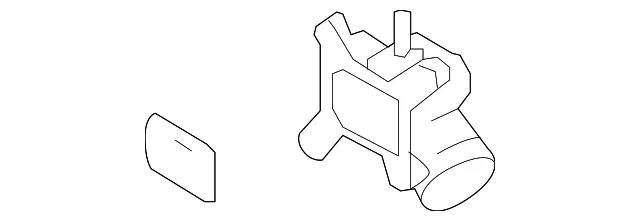 Water Outlet - Mazda (LFE2-15-17Z) - view 2