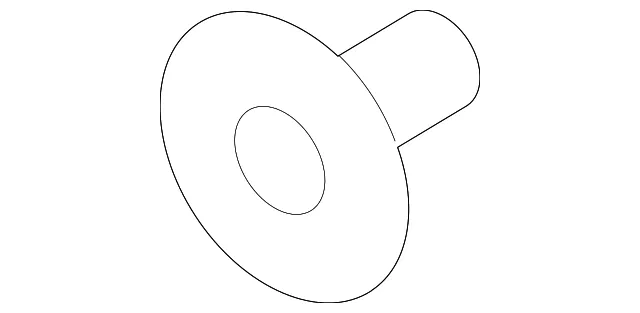 Upper Trim Fastener - Kia (MBC1D-68865)