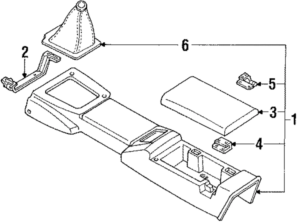 Console Rr - MAZDA (N00864410D00)