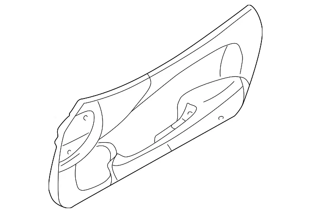 Pocket - Passenger Side (RH) - Mazda (N066-68-4C1A-80)
