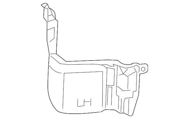Trunk Side Trim - Driver's Side (LH) - Mazda (N243-68-870)
