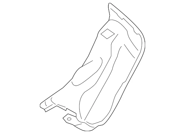 Side Shelf - Driver's Side (LH) - Mazda (N248-68-330A)