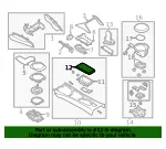 Console Panel - Mazda (N452-64-450A-02) - view 4