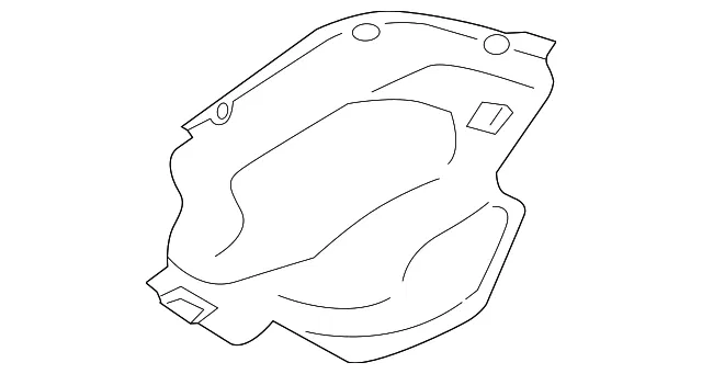 Trunk Trim Panel - Mazda (N461-68-320)