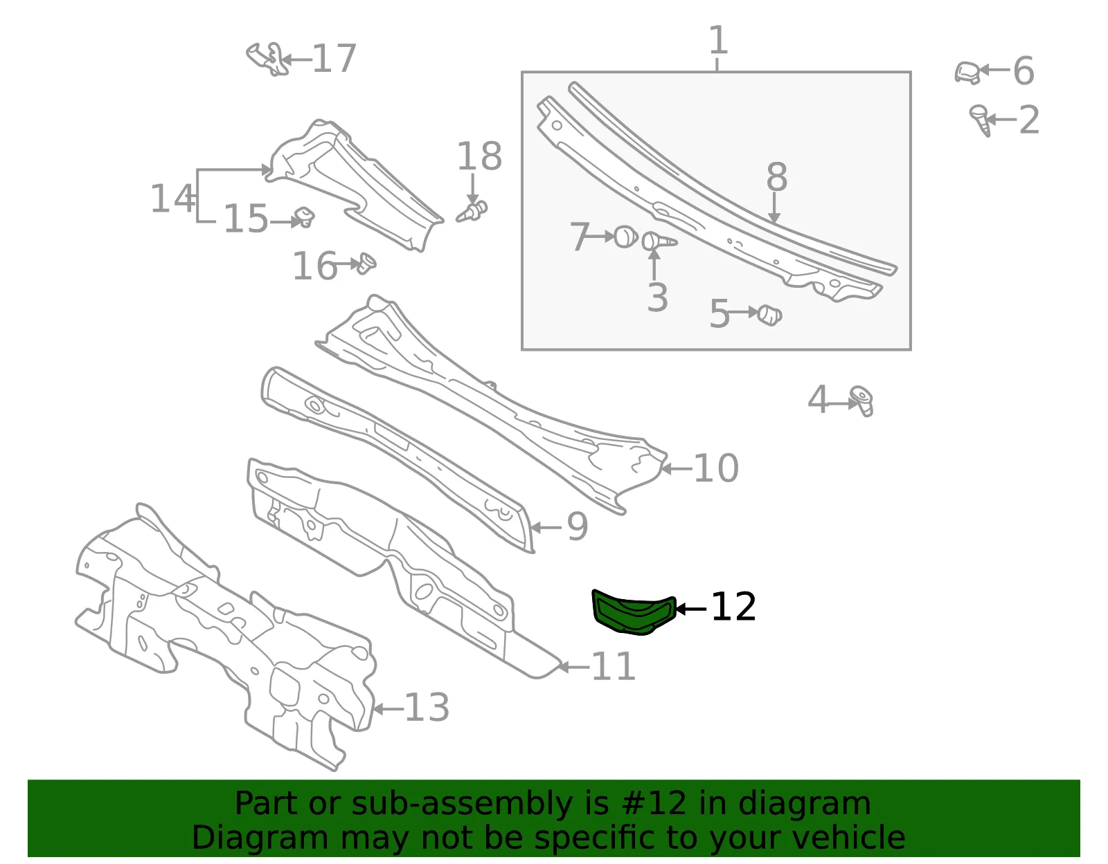 Junction Dash Sde S Sill - MAZDA (NA0154480B) - view 2