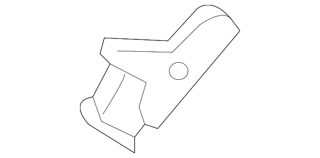 Instrument Panel Bracket - Passenger Side (RH) - Mazda (NA1P-60-651)