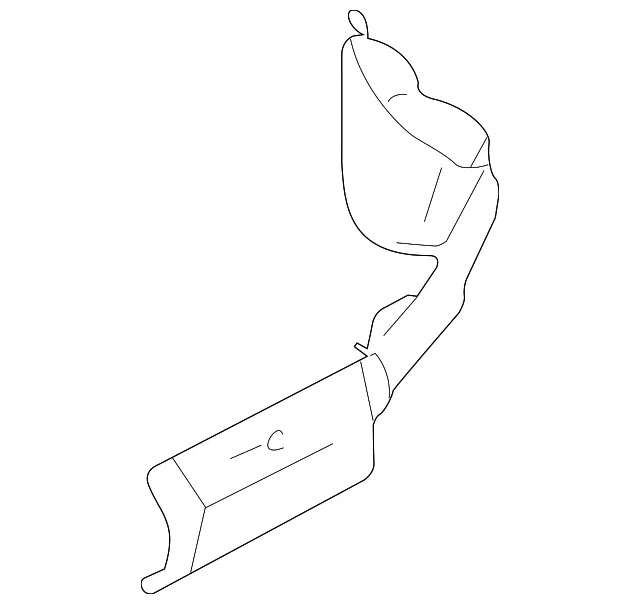 Trunk Side Trim - Driver's Side (LH) - Mazda (NC10-68-871-04)