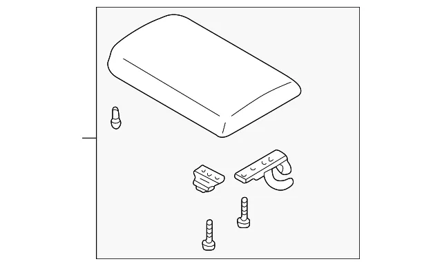 Lid Console - MAZDA (NC7264450E02) - view 3