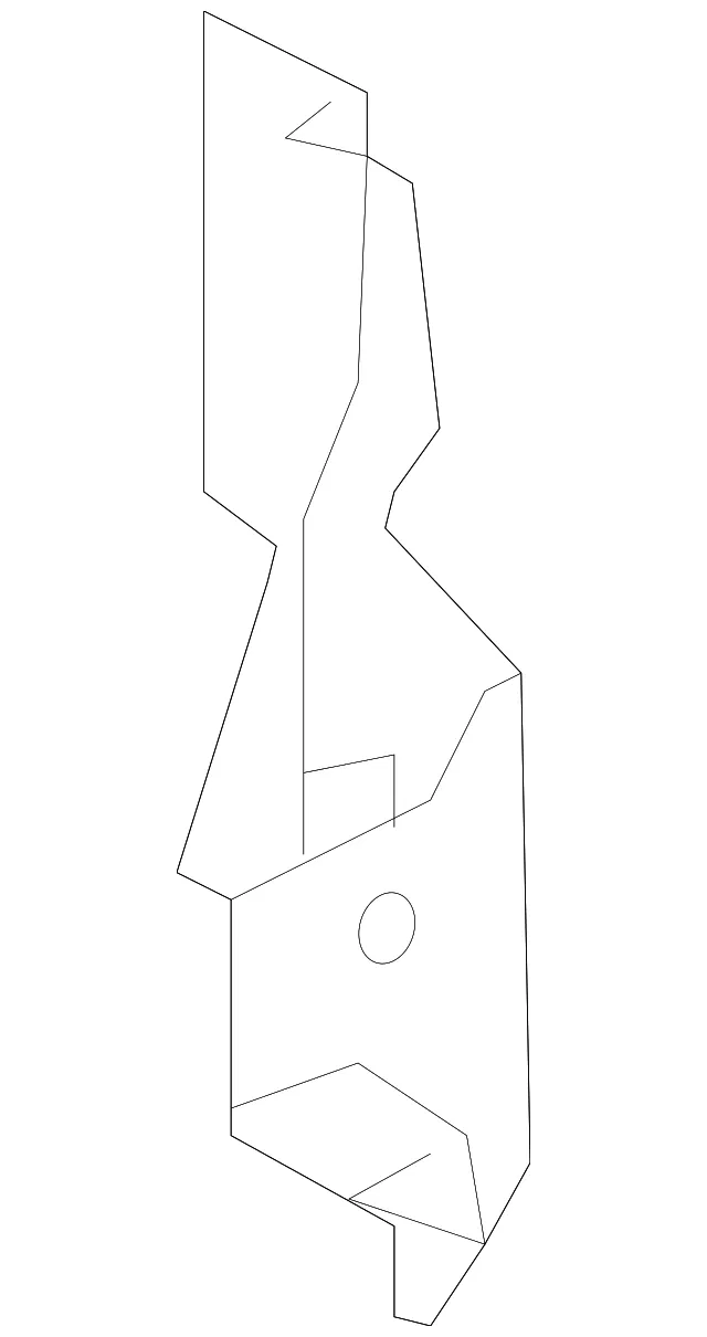 Side Trim Panel - Passenger Side (RH) - Mazda (NE51-68-58YD-02)