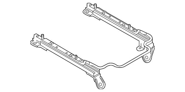 Seat Track - Passenger Side (RH) - Mazda (NE51-88-A00)