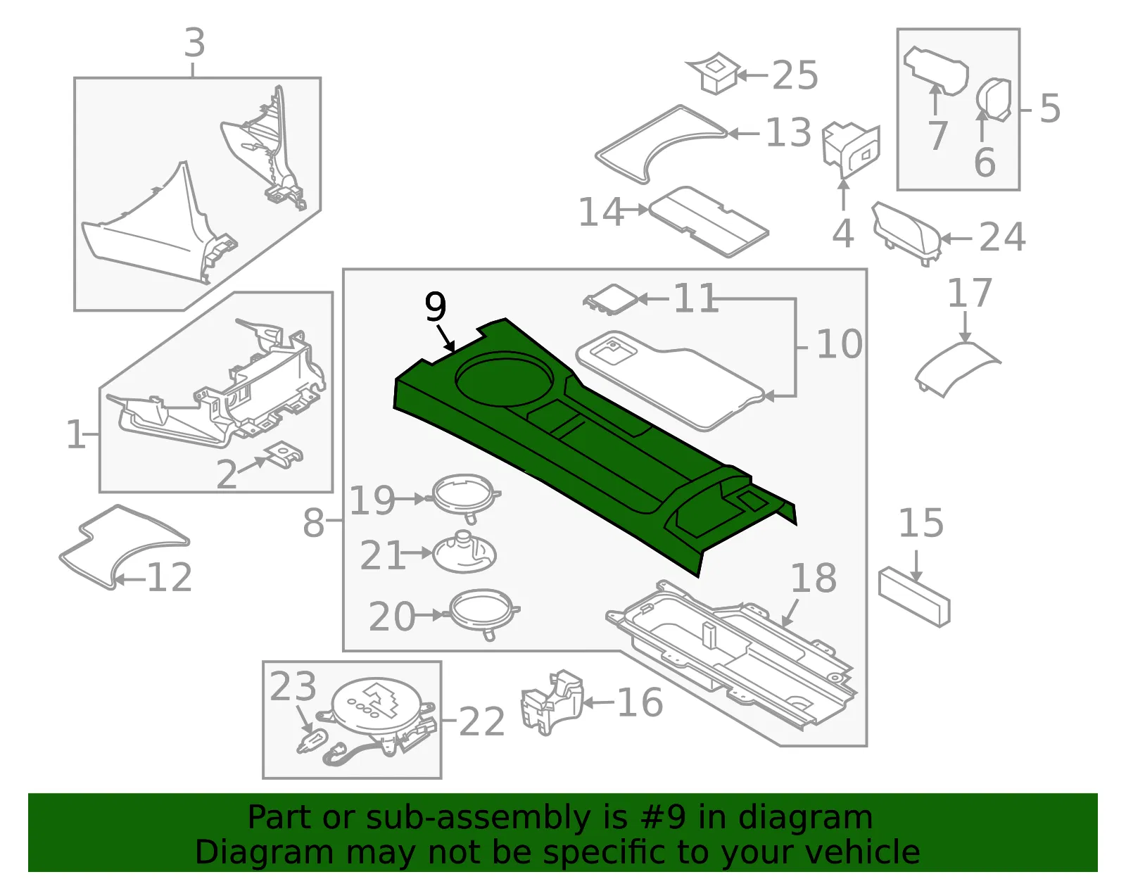 Trim Panel - Mazda (NH52-64-421A-02) - view 3