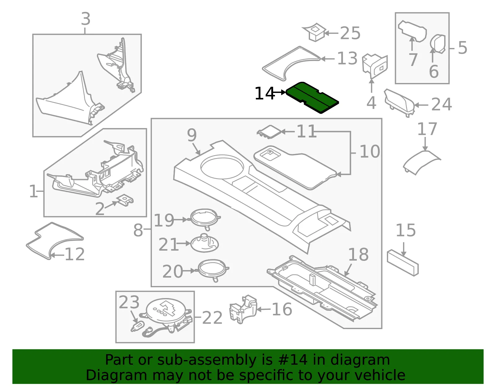Mat - Mazda (NH52-64-449A) - view 3