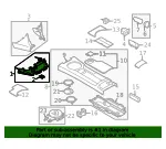 Console Panel - Mazda (NH52-64-470D) - view 6