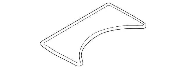 Console Panel - Mazda (NH53-55-242A) - view 2