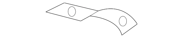 Cushion Cover - Passenger Side (RH) - Mazda (NS24-88-111-80)
