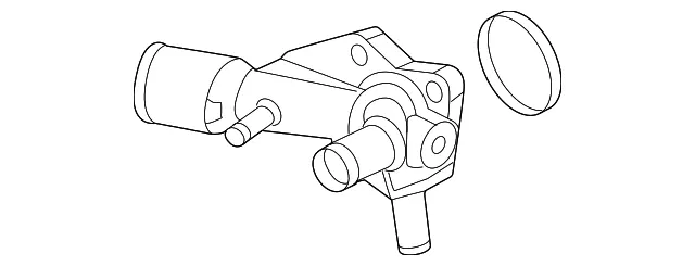 Water Outlet - Mazda (PX27-15-17Z)